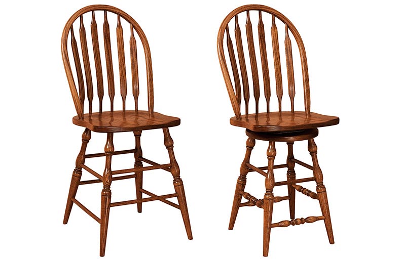 amish woodworking custom barstool image