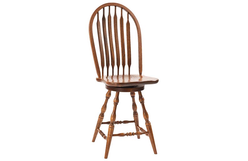 amish woodworking custom barstool image