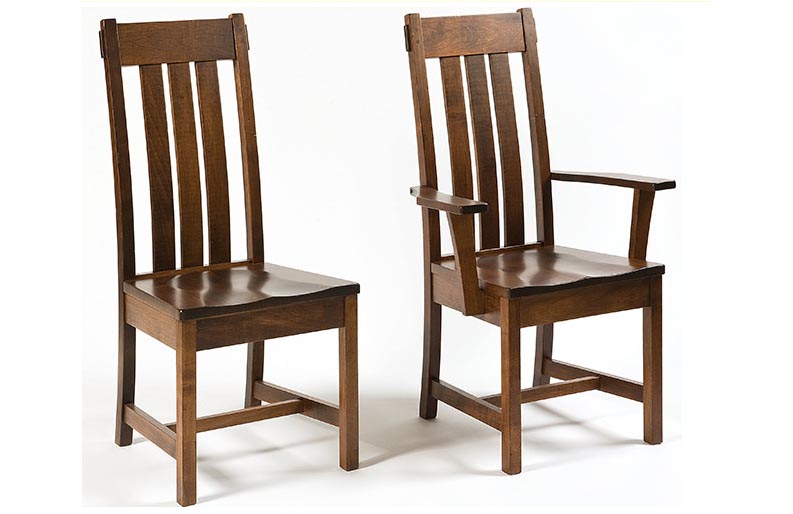 amish woodworking custom barstool image
