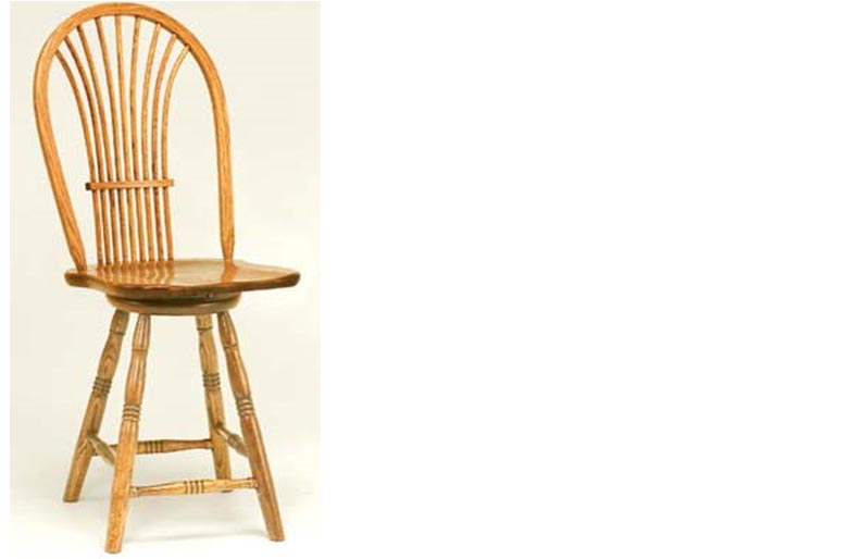 amish woodworking custom barstool image