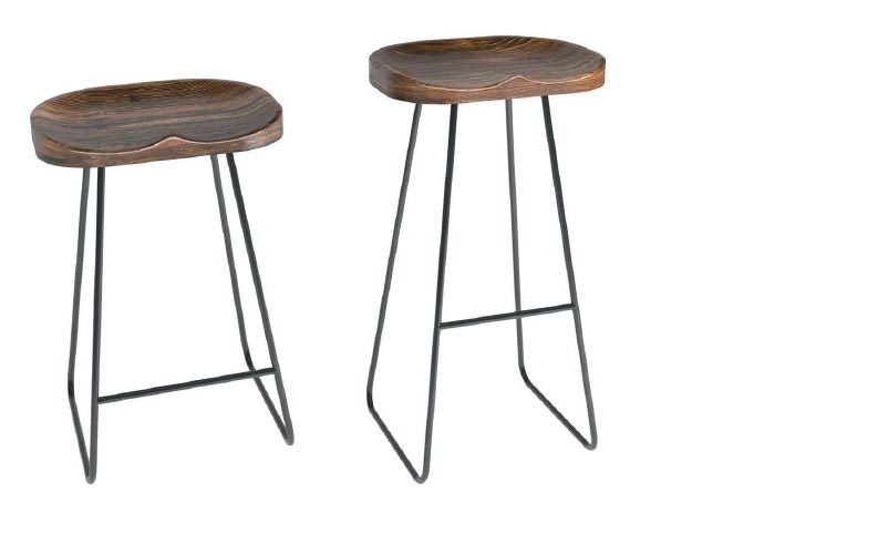 amish woodworking custom barstool image