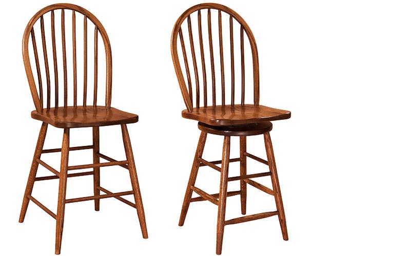 amish woodworking custom barstool image