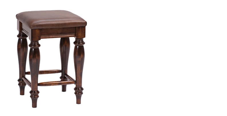 amish woodworking custom barstool image