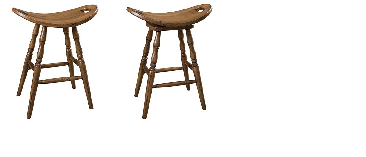 amish woodworking custom barstool image