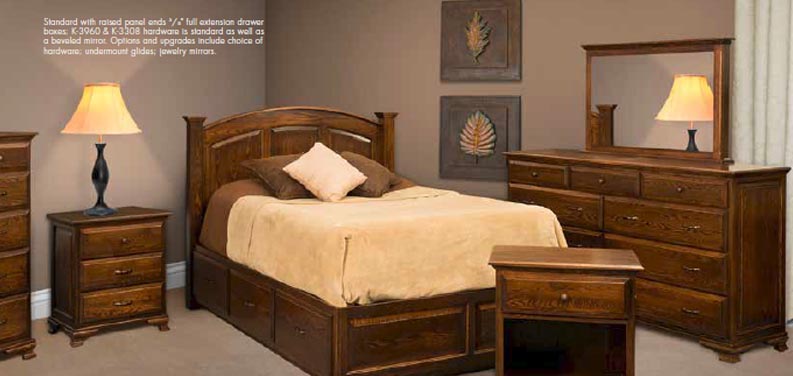 amish woodworking bedroom sets image
