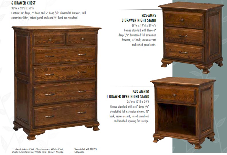 amish woodworking bedroom sets image