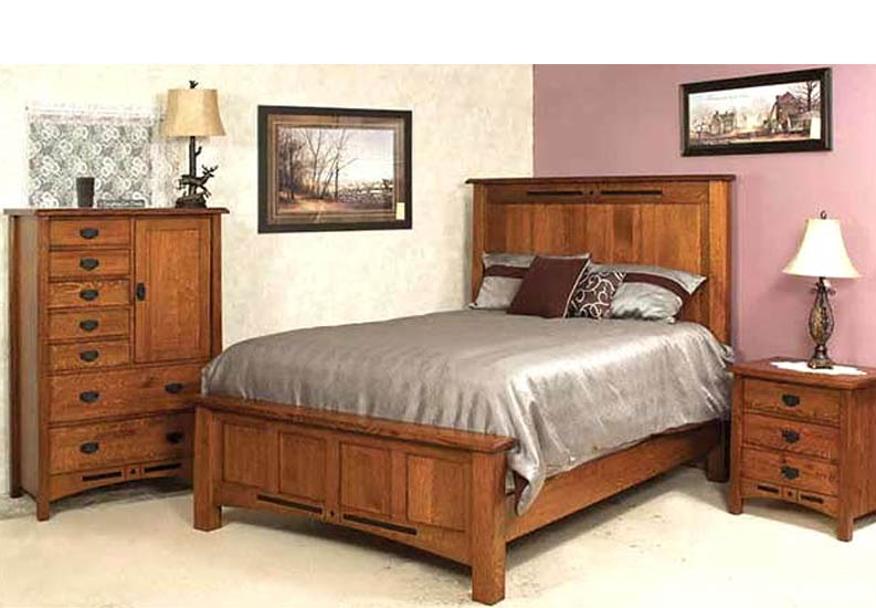 amish woodworking bedroom sets image