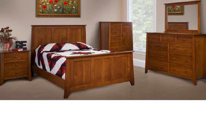 amish woodworking bedroom sets image