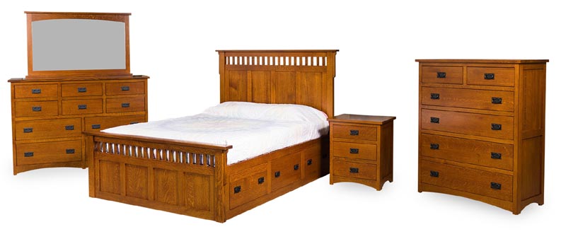 amish woodworking bedroom sets image