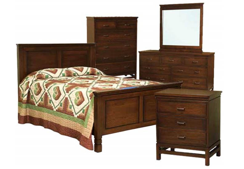 amish woodworking bedroom sets image
