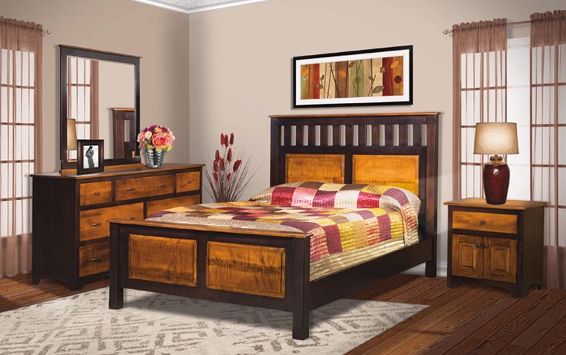 amish woodworking bedroom sets image