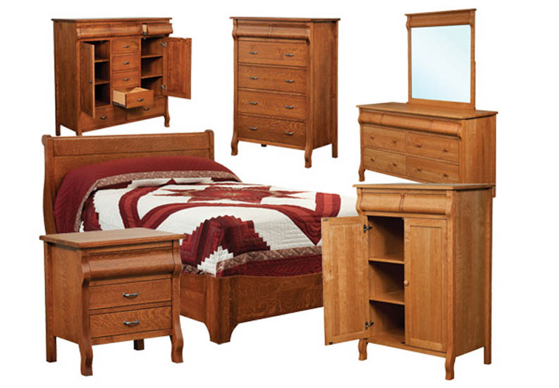 amish woodworking bedroom sets image