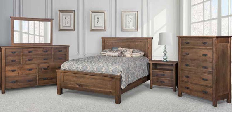 amish woodworking bedroom sets image