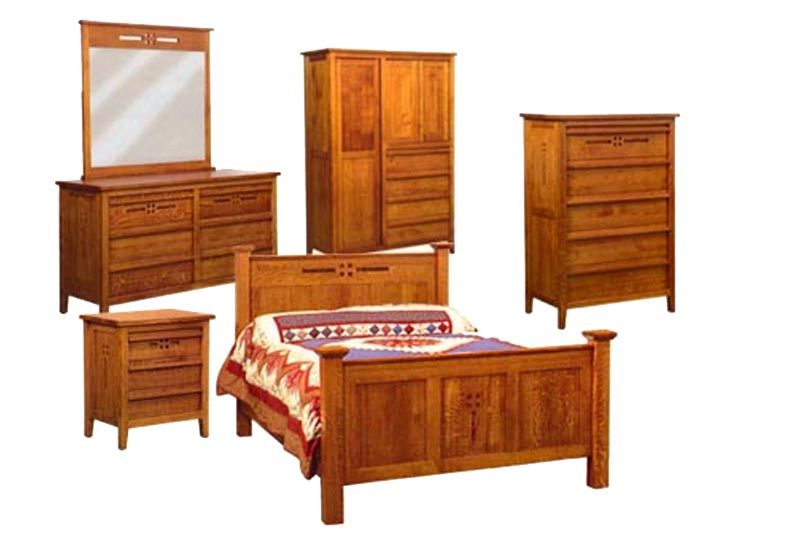 amish woodworking bedroom sets image