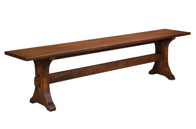 amish woodworking custom bench image
