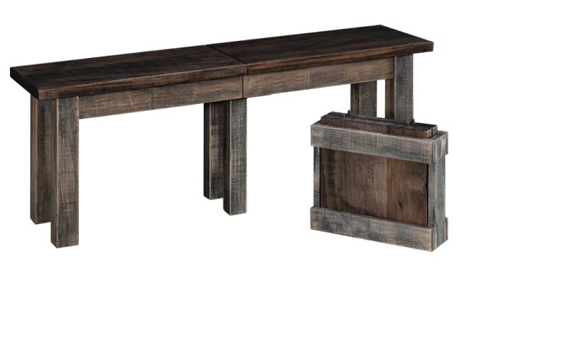 amish woodworking custom bench image