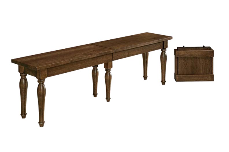 amish woodworking custom bench image