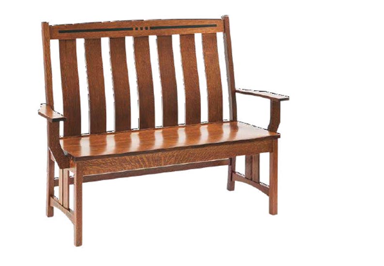 amish woodworking custom bench image