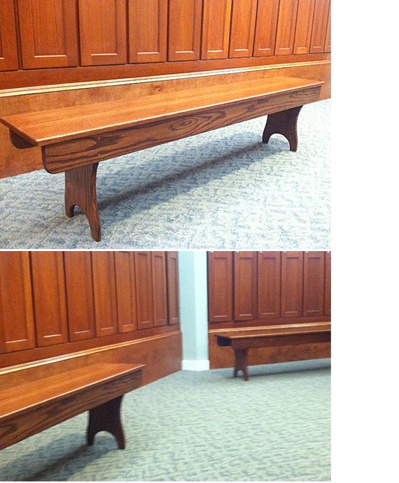 amish woodworking custom bench image