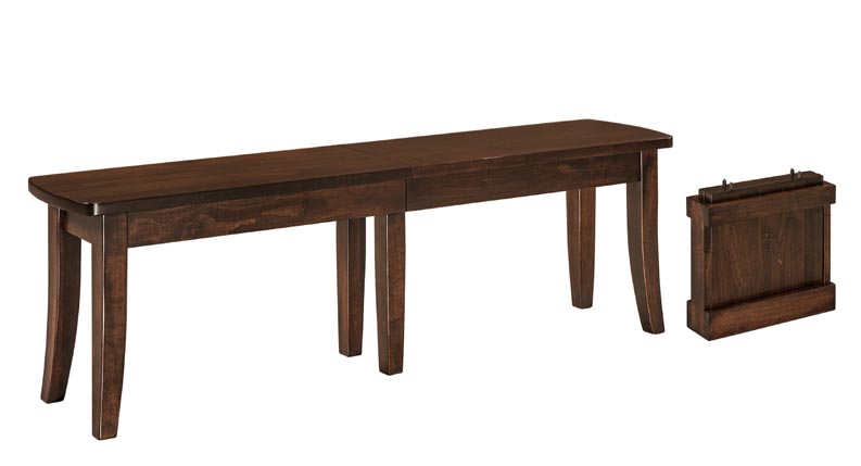 amish woodworking custom bench image