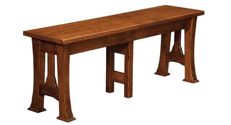 amish woodworking custom bench image