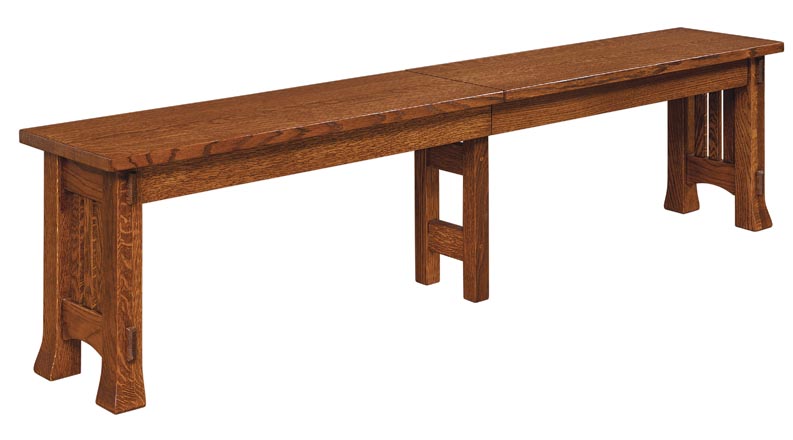 amish woodworking custom bench image