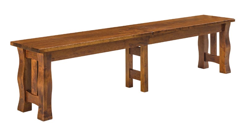 amish woodworking custom bench image