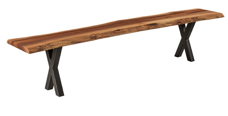 amish woodworking custom bench image
