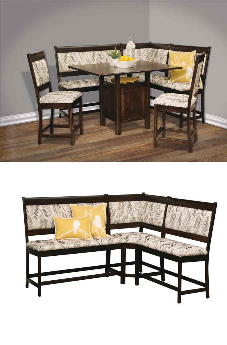amish woodworking custom booths image