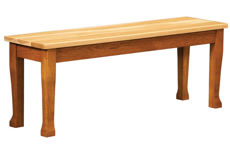 amish woodworking custom bench image