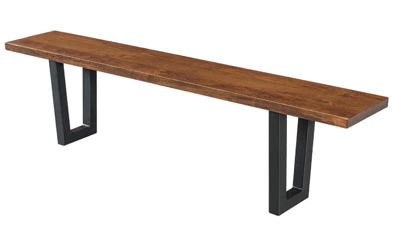 amish woodworking custom bench image