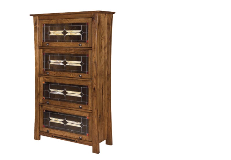 amish woodworking custom bookcase image