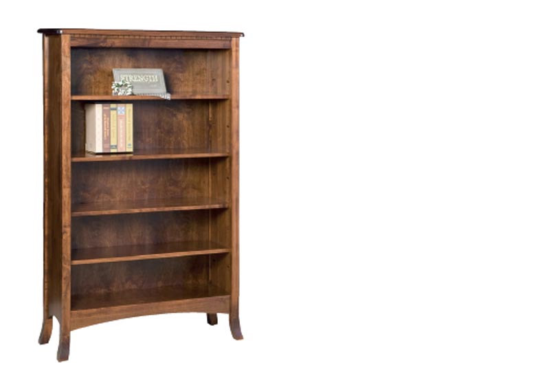 amish woodworking custom bookcase image