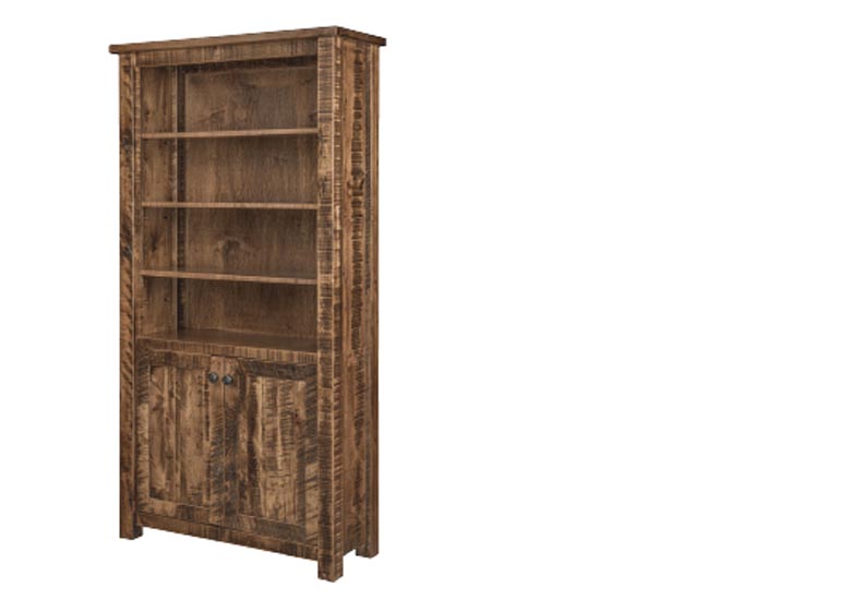 amish woodworking custom bookcase image
