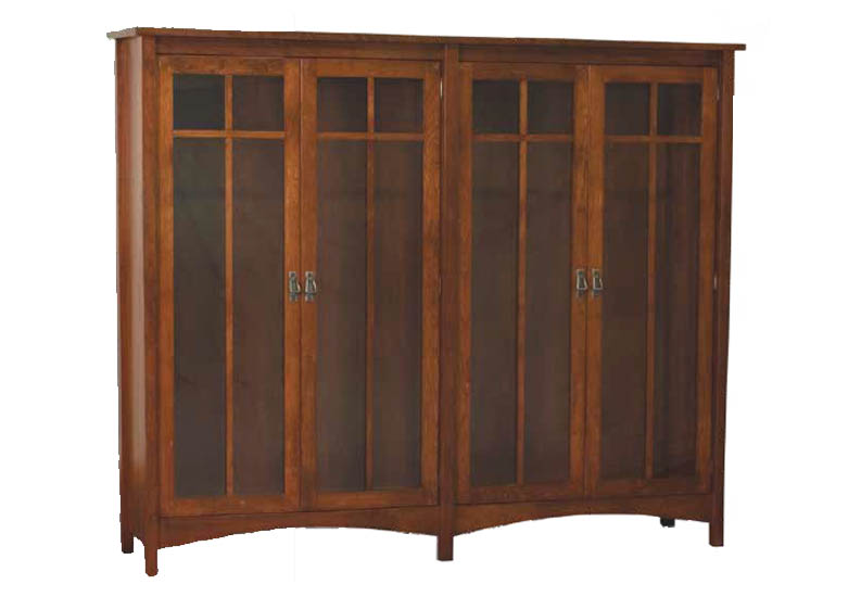 amish woodworking custom bookcase image