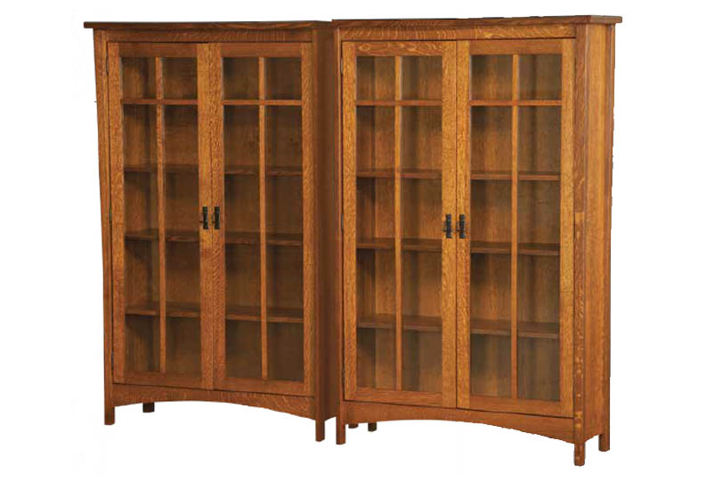 amish woodworking custom bookcase image