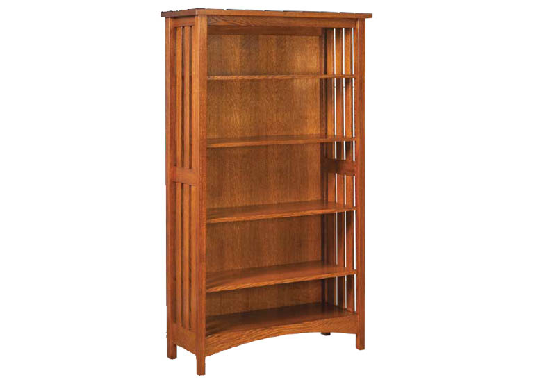 amish woodworking custom bookcase image