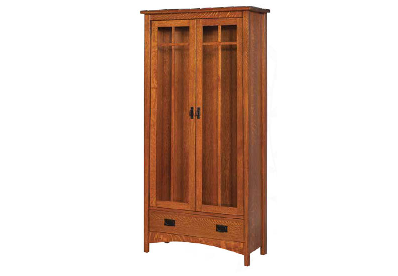 amish woodworking custom bookcase image
