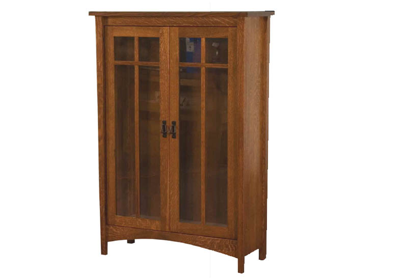 amish woodworking custom bookcase image