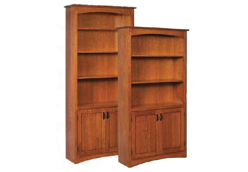 amish woodworking custom bookcase image