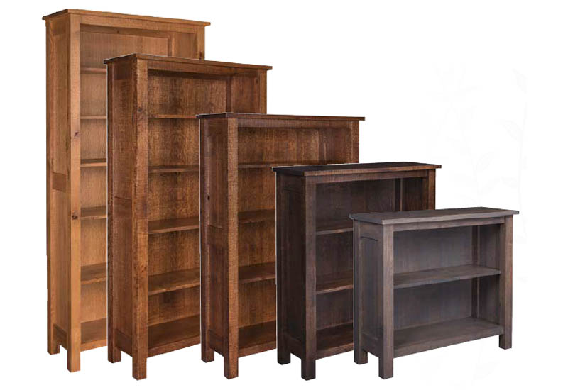 amish woodworking custom bookcase image