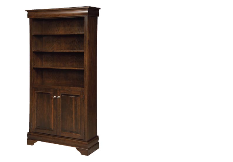 amish woodworking custom bookcase image