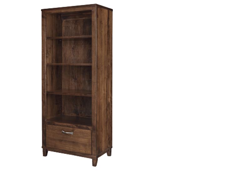 amish woodworking custom bookcase image