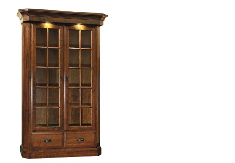 amish woodworking custom bookcase image