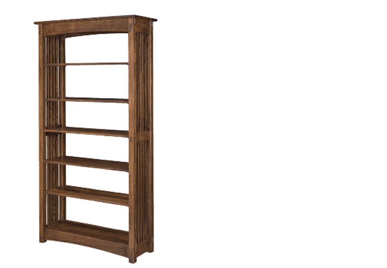 amish woodworking custom bookcase image