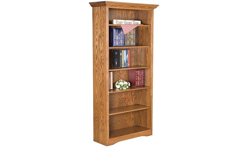 amish woodworking custom bookcase image