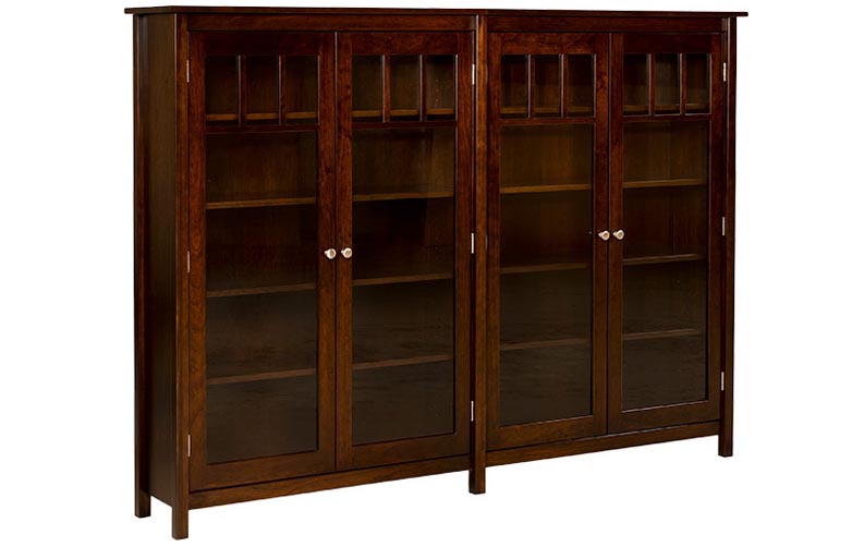 amish woodworking custom bookcase image