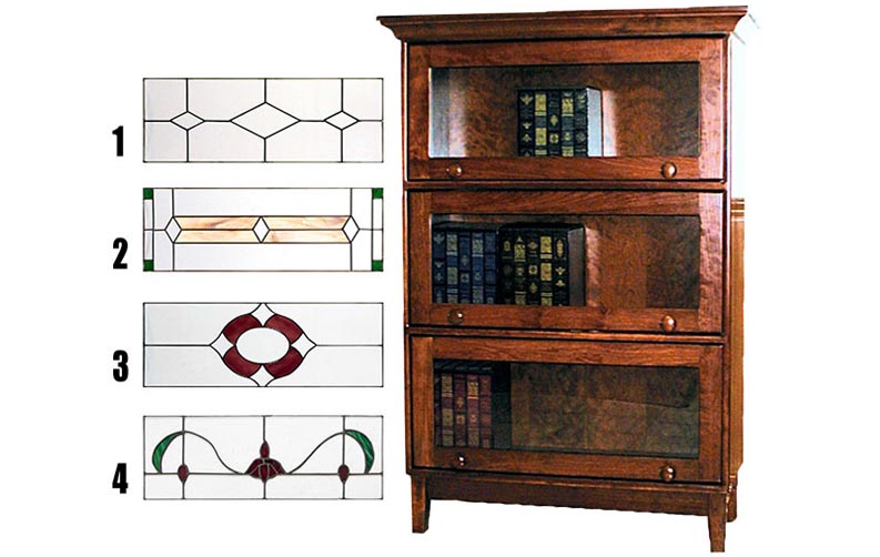 amish woodworking custom bookcase image