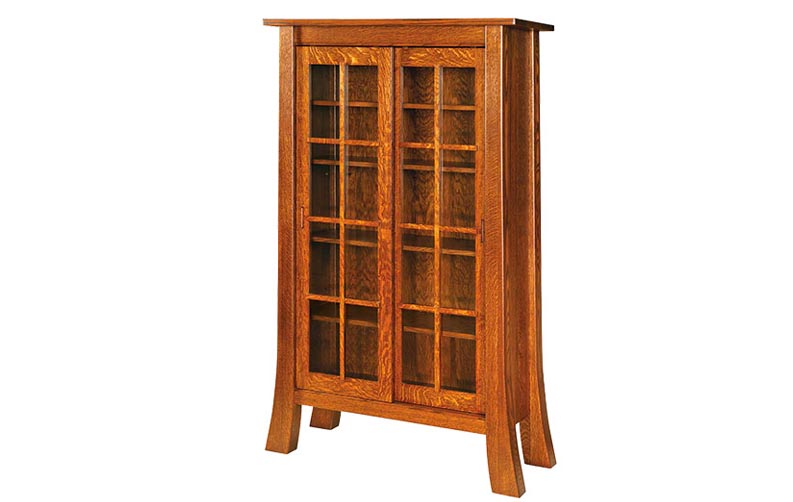 amish woodworking custom bookcase image