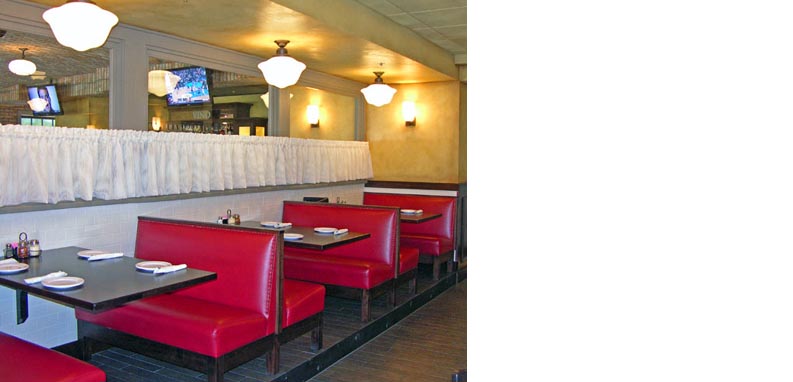 amish woodworking custom booths image
